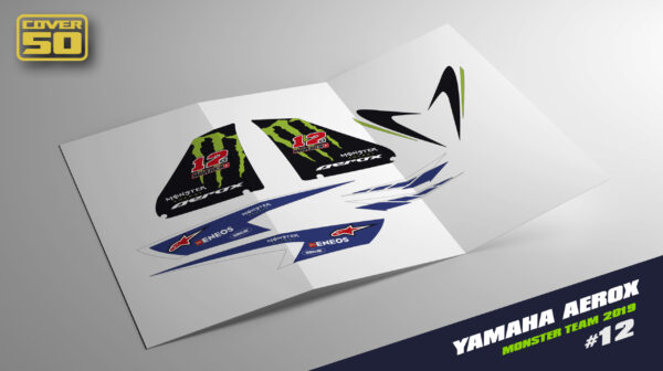 Kit Adhesivos Yamaha Aerox Viñales 2020