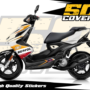 Kit Adhesivos Yamaha Aerox Repsol Lorenzo 20' | Kit integral para motos (Scooter) - Acabado Satinado 3 mockup aerox 1